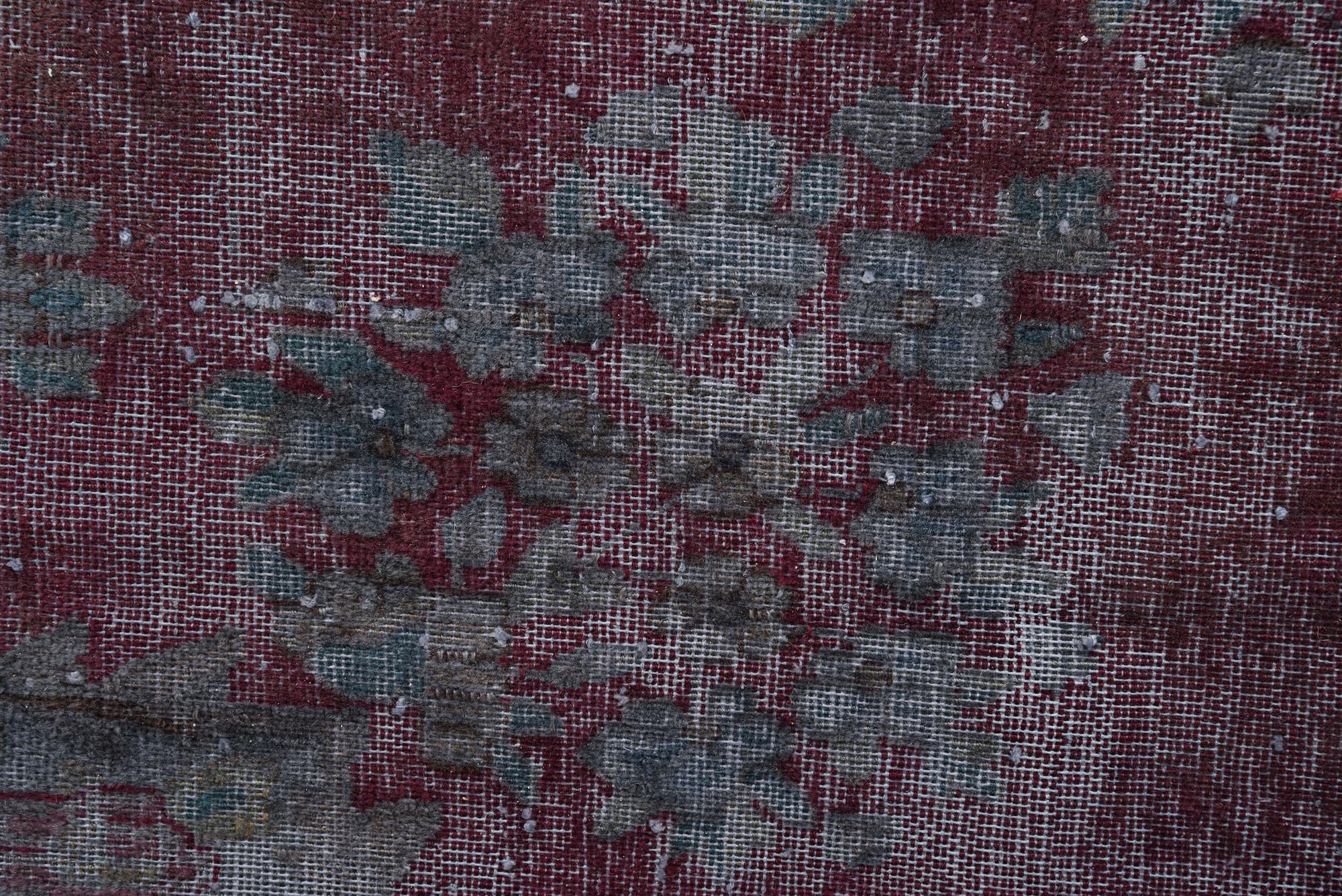 9' 6 x 12' 2 Hand Knotted Ultra Vintage Persian Wool Rug