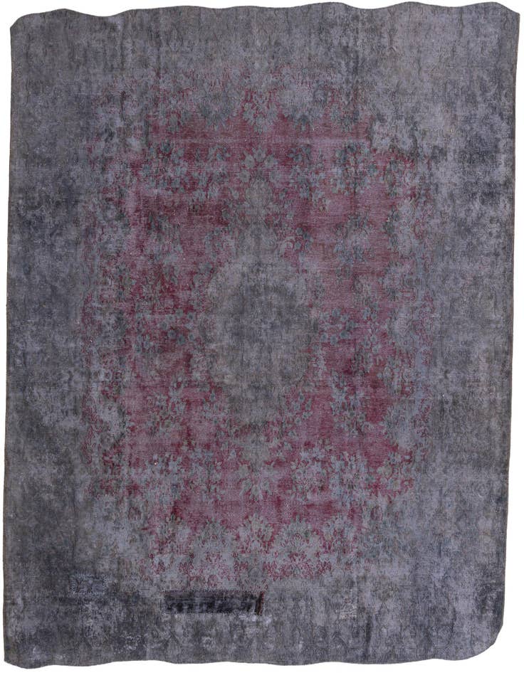 Detail image of 9' 6 x 12' 2 Hand Knotted Ultra Vintage Persian Wool Rug
