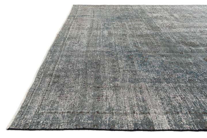 9' 5 x 11' 10 Hand Knotted Ultra Vintage Persian Wool Rug