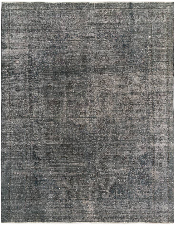 Detail image of 9' 5 x 11' 10 Hand Knotted Ultra Vintage Persian Wool Rug