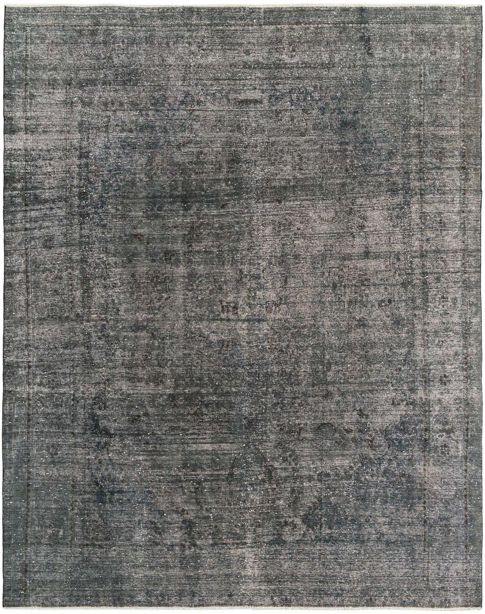 9' 5 x 11' 10 Hand Knotted Ultra Vintage Persian Wool Rug
