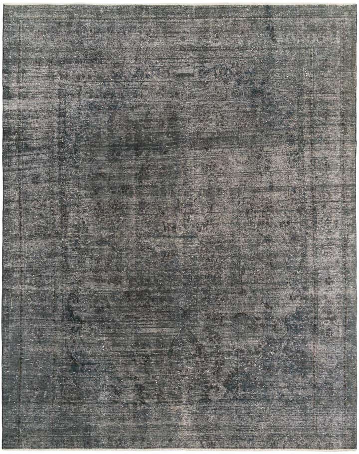 9' 5 x 11' 10 Hand Knotted Ultra Vintage Persian Wool Rug