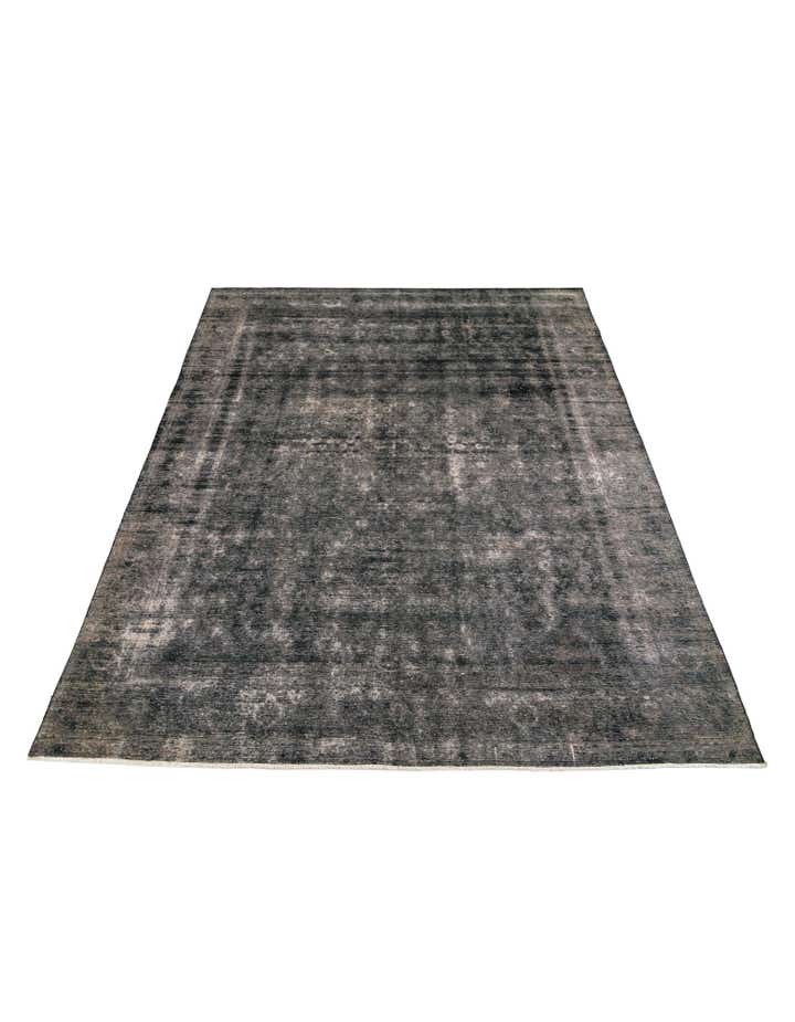 9' 1 x 12' 8 Hand Knotted Ultra Vintage Persian Wool Rug