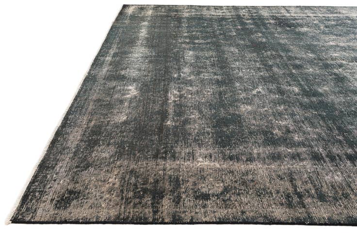 Detail image of 9' 1 x 12' 8 Hand Knotted Ultra Vintage Persian Wool Rug