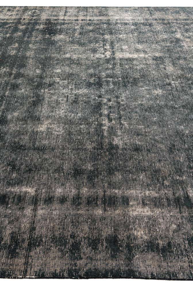 9' 1 x 12' 8 Hand Knotted Ultra Vintage Persian Wool Rug