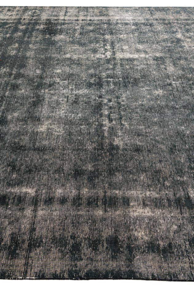 Detail image of 9' 1 x 12' 8 Hand Knotted Ultra Vintage Persian Wool Rug