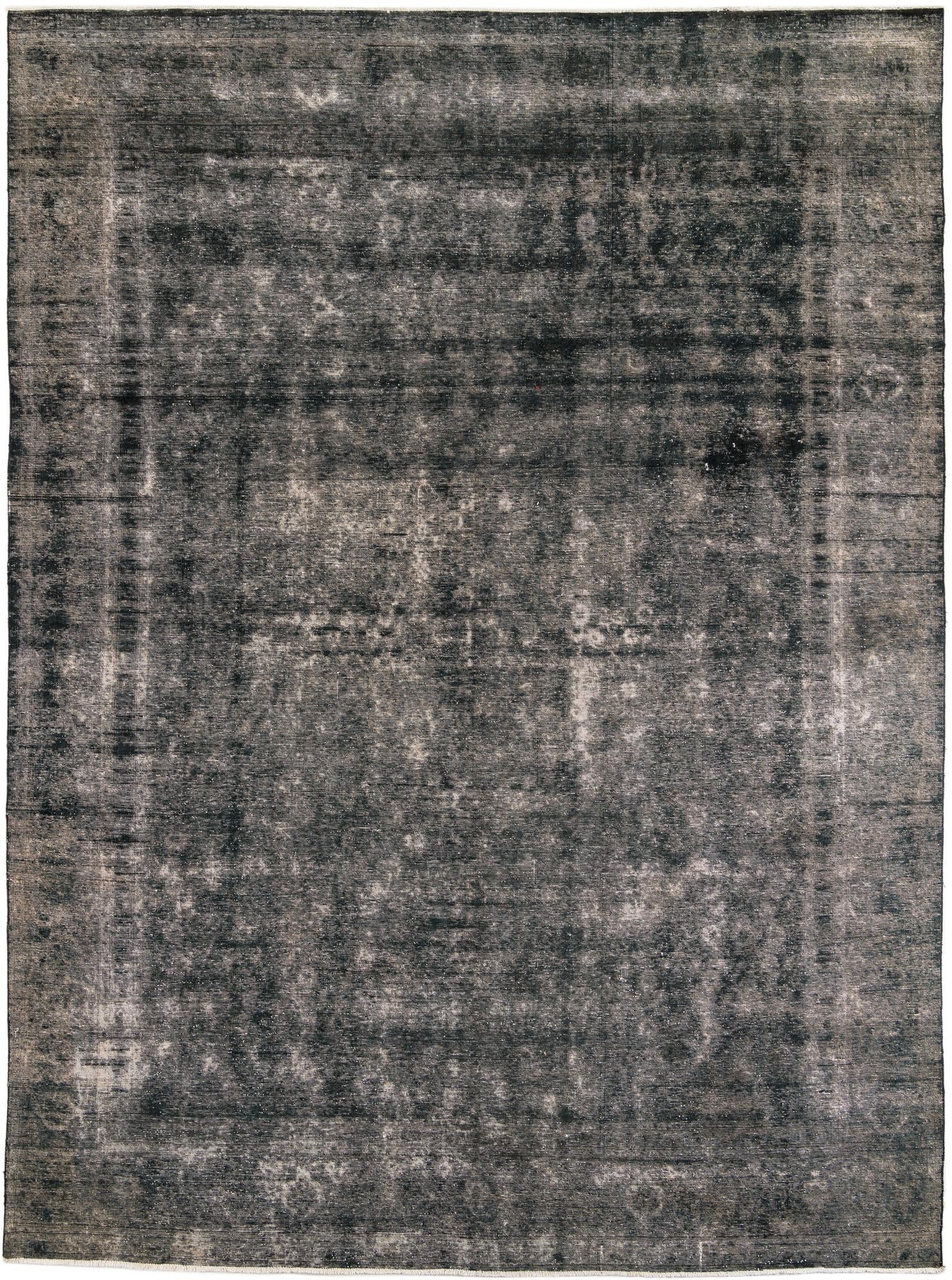 9' 1 x 12' 8 Hand Knotted Ultra Vintage Persian Wool Rug
