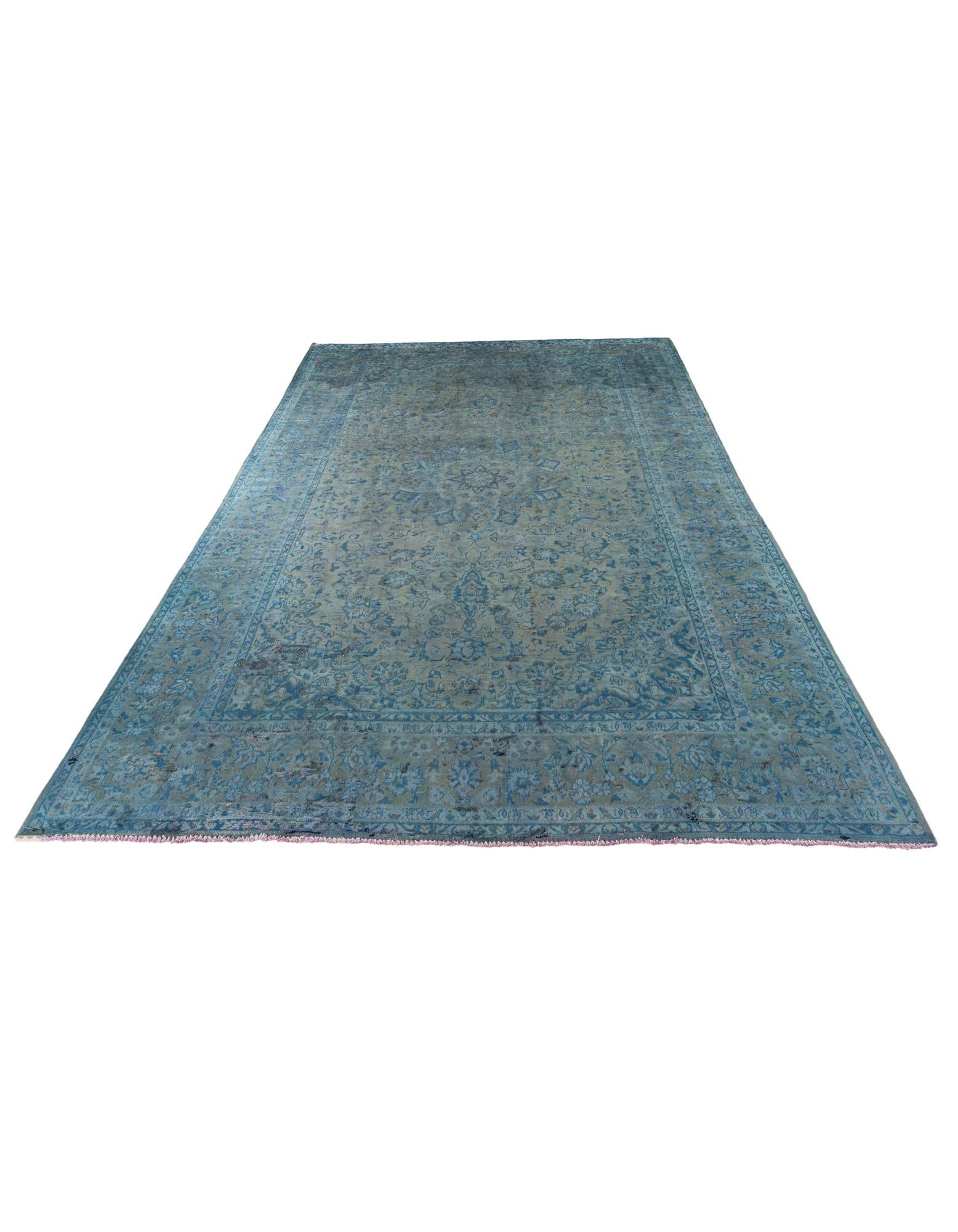 8' x 11' 10 Hand Knotted Ultra Vintage Persian Wool Rug