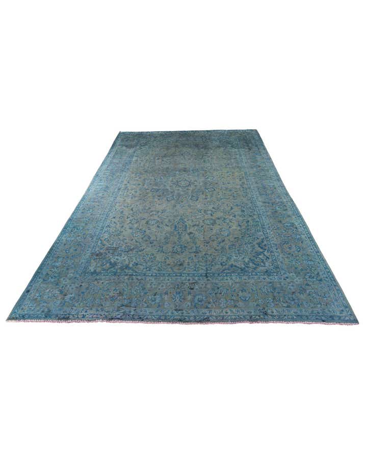 8' x 11' 10 Hand Knotted Ultra Vintage Persian Wool Rug