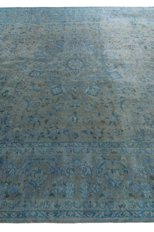 Detail image of 8' x 11' 10 Hand Knotted Ultra Vintage Persian Wool Rug