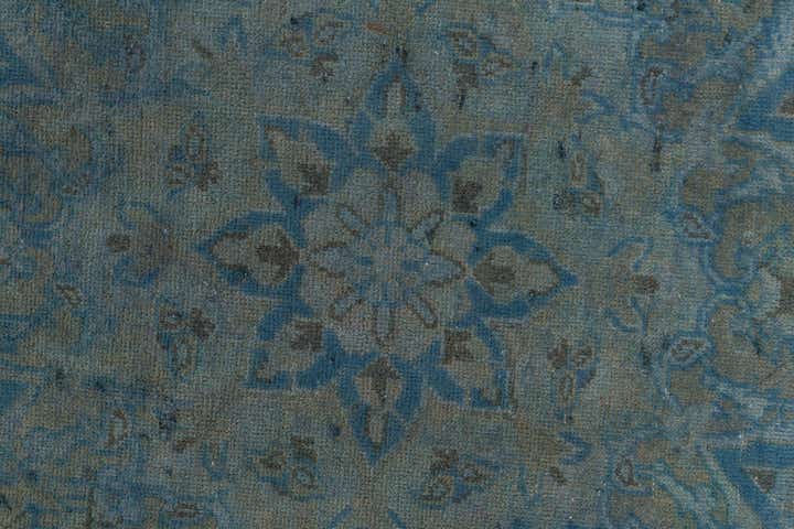 8' x 11' 10 Hand Knotted Ultra Vintage Persian Wool Rug