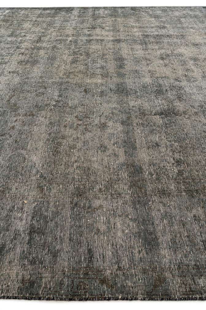 9' 9 x 12' 4 Hand Knotted Ultra Vintage Persian Wool Rug