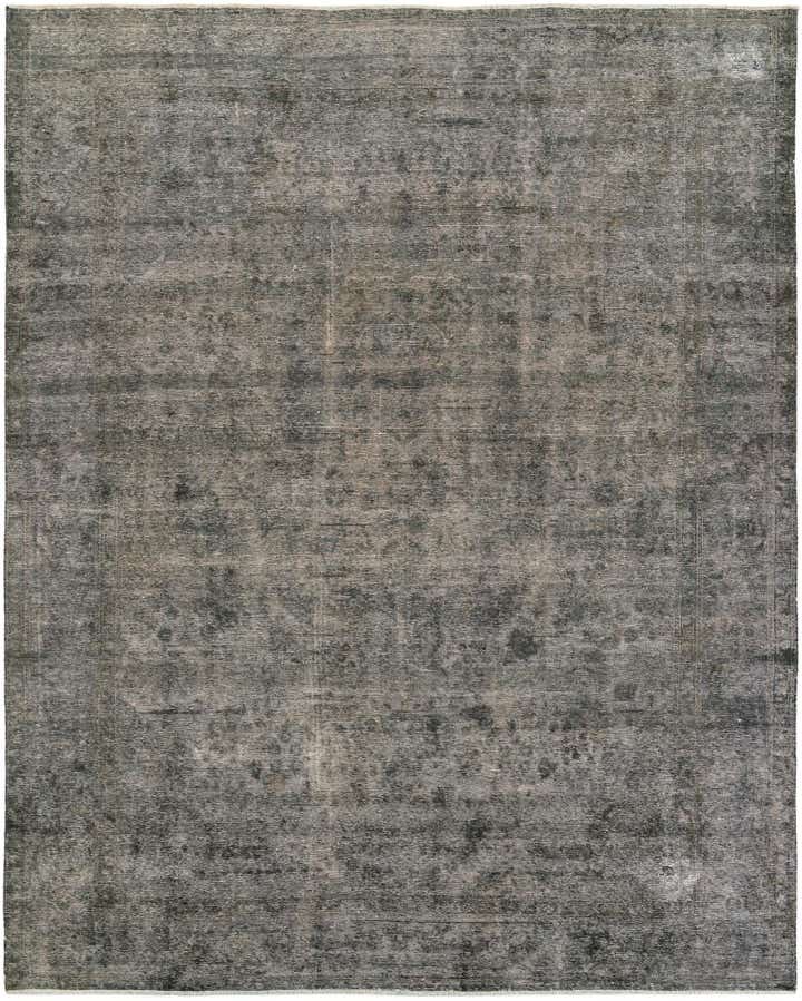 9' 9 x 12' 4 Hand Knotted Ultra Vintage Persian Wool Rug