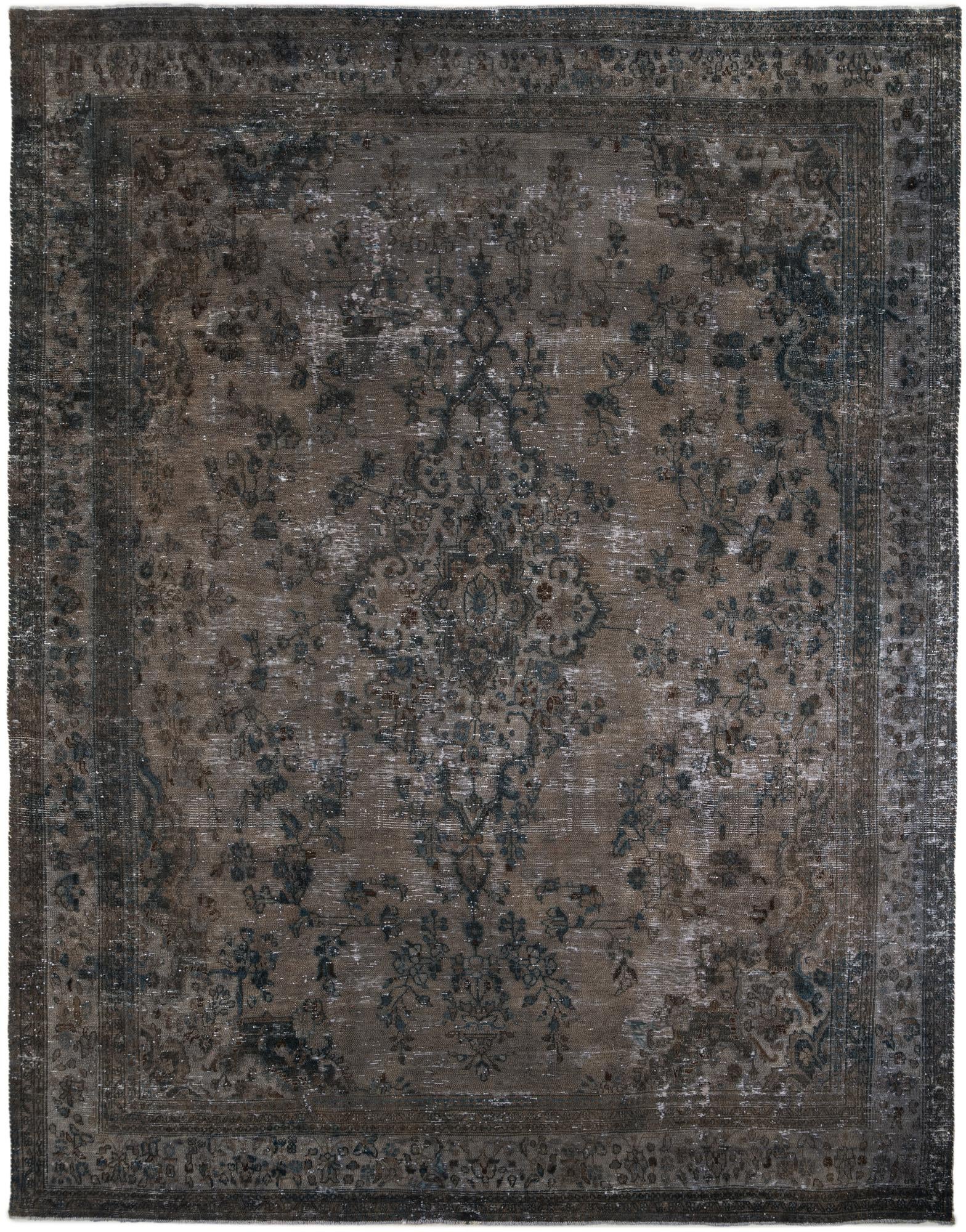 315cm x 415cm Hand Knotted Ultra Vintage Persian Wool Rug