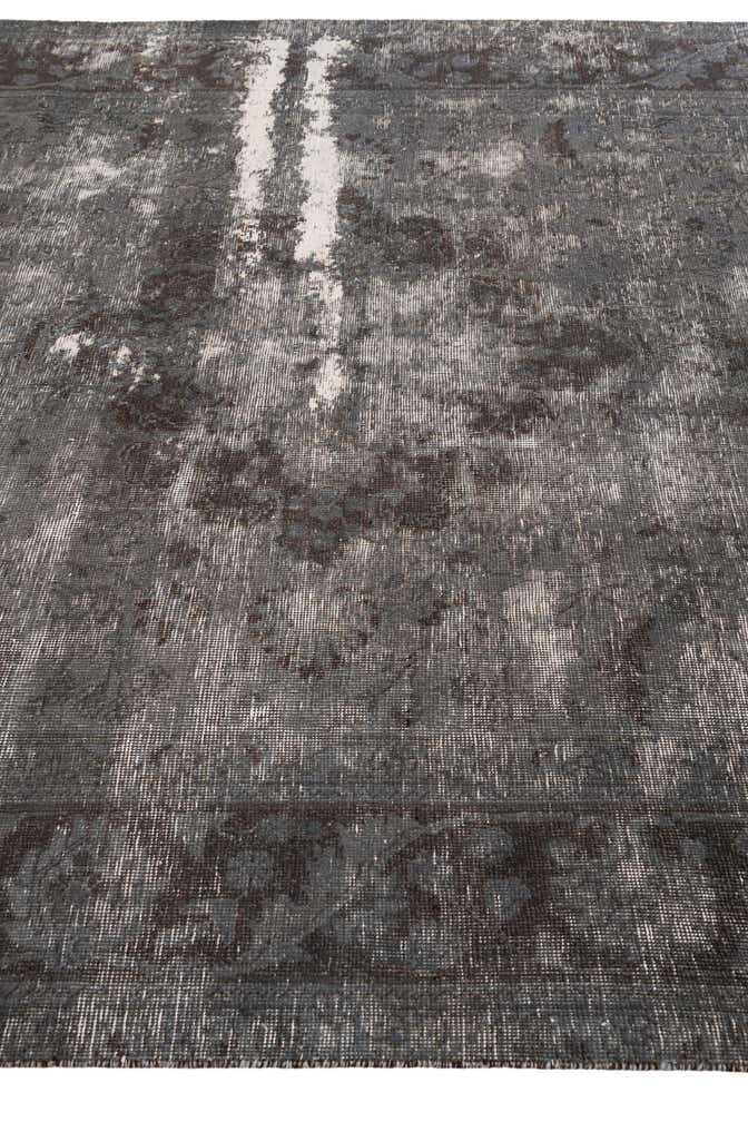 6' 8 x 9' 8 Hand Knotted Ultra Vintage Persian Wool Rug