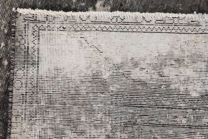 6' 8 x 9' 8 Hand Knotted Ultra Vintage Persian Wool Rug