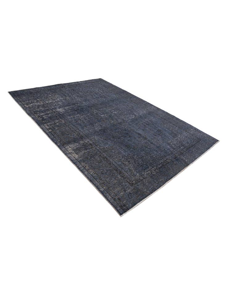 Detail image of 6' 6 x 8' 10 Hand Knotted Ultra Vintage Persian Wool Rug