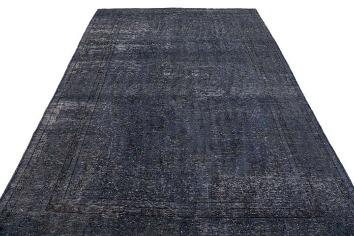 6' 6 x 8' 10 Hand Knotted Ultra Vintage Persian Wool Rug