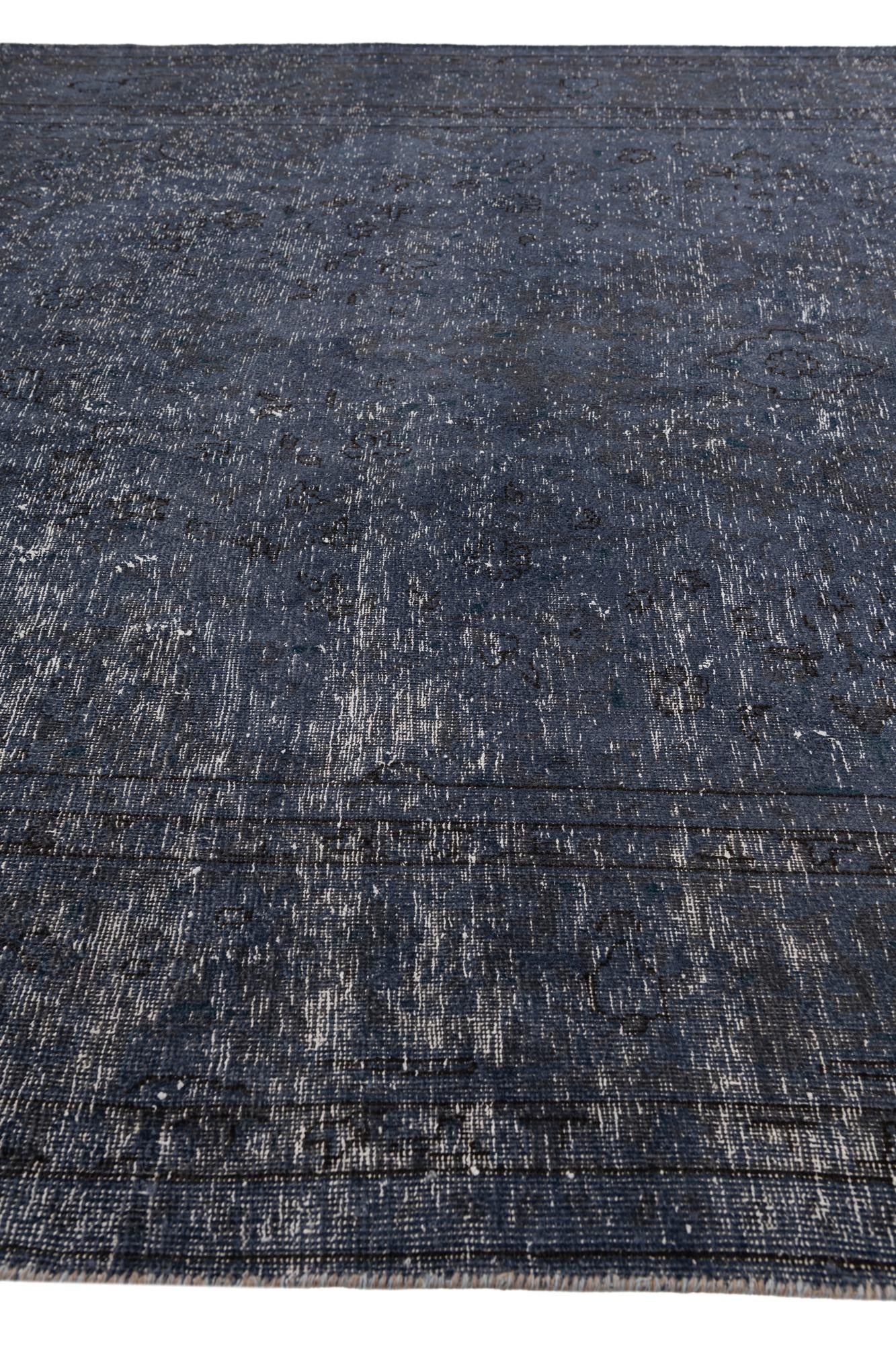 6' 6 x 8' 10 Hand Knotted Ultra Vintage Persian Wool Rug
