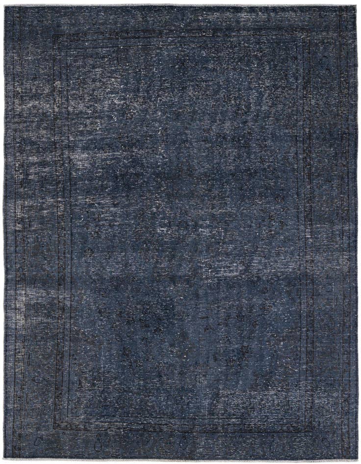 Detail image of 6' 6 x 8' 10 Hand Knotted Ultra Vintage Persian Wool Rug