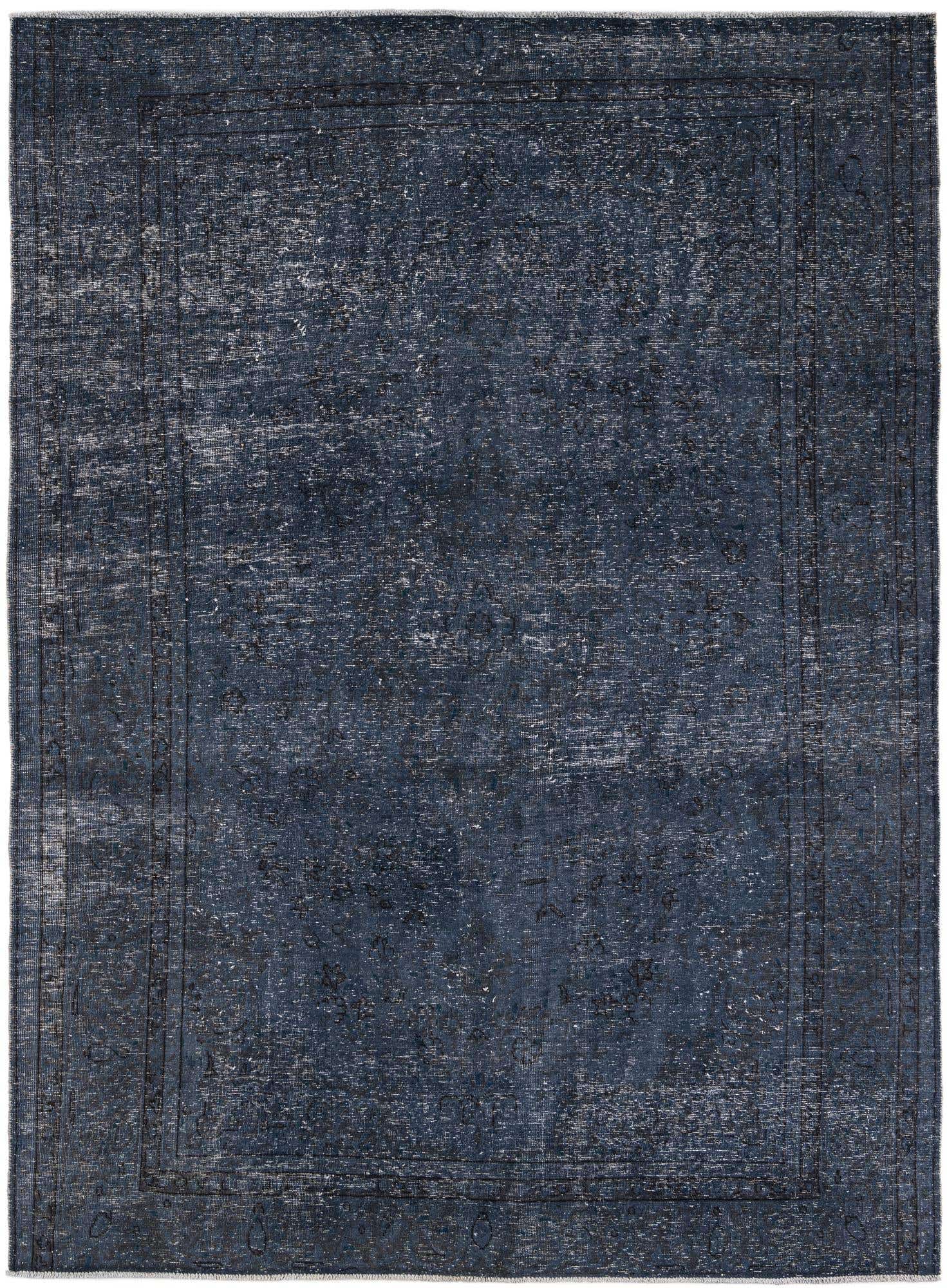 6' 6 x 8' 10 Hand Knotted Ultra Vintage Persian Wool Rug