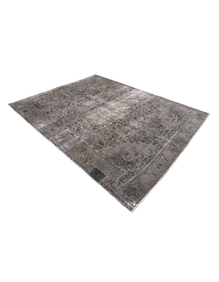 Detail image of 6' 5 x 8' 3 Hand Knotted Ultra Vintage Persian Wool Rug