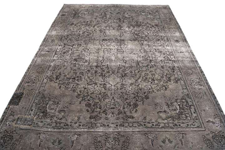 6' 5 x 8' 3 Hand Knotted Ultra Vintage Persian Wool Rug