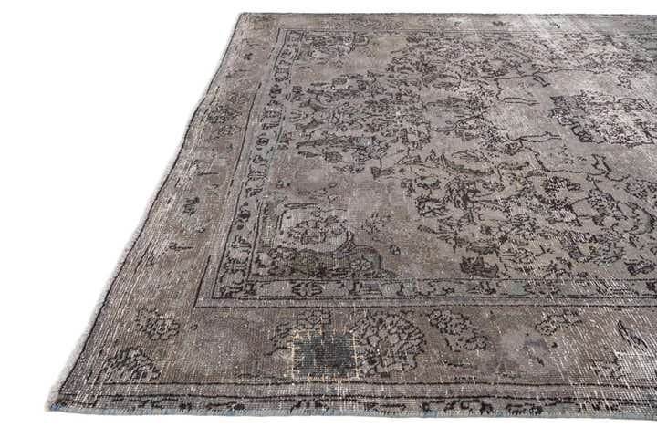 6' 5 x 8' 3 Hand Knotted Ultra Vintage Persian Wool Rug