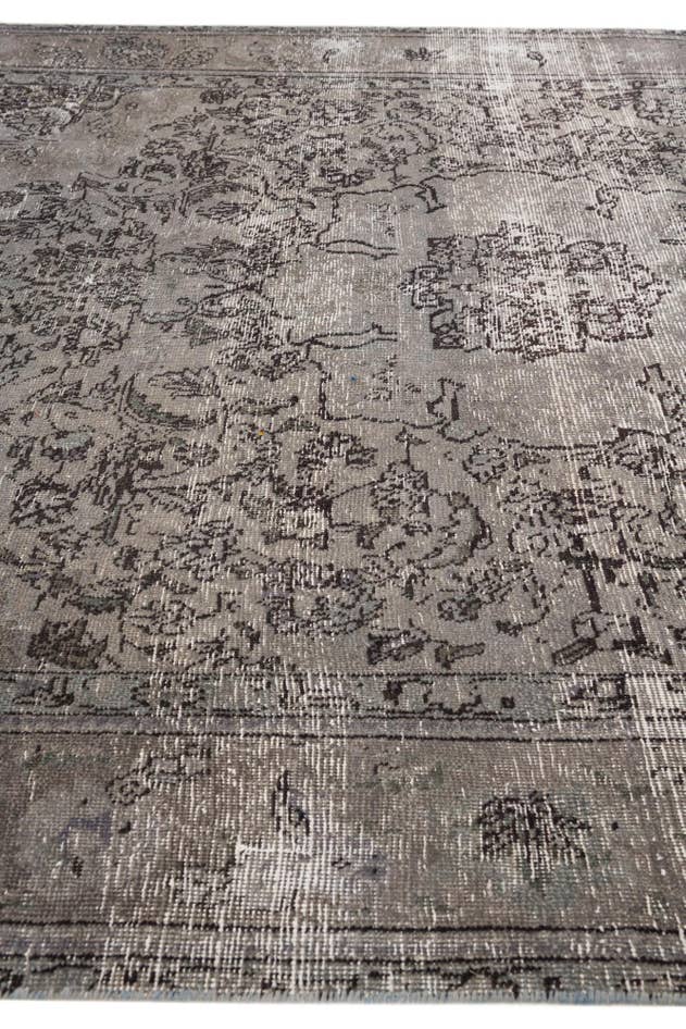 Detail image of 6' 5 x 8' 3 Hand Knotted Ultra Vintage Persian Wool Rug