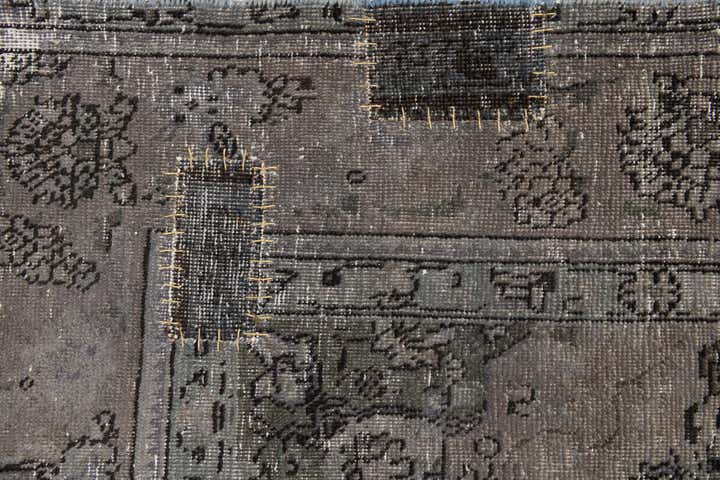 6' 5 x 8' 3 Hand Knotted Ultra Vintage Persian Wool Rug