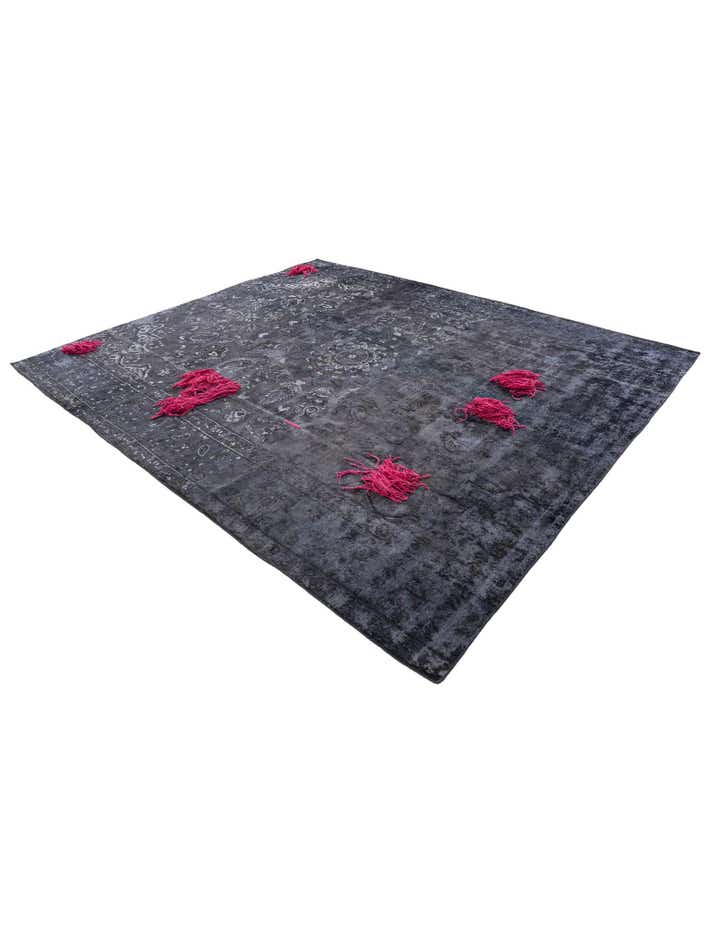 9' 4 x 10' 10 Hand Knotted Ultra Vintage Persian Wool Rug