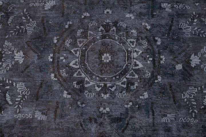 9' 4 x 10' 10 Hand Knotted Ultra Vintage Persian Wool Rug