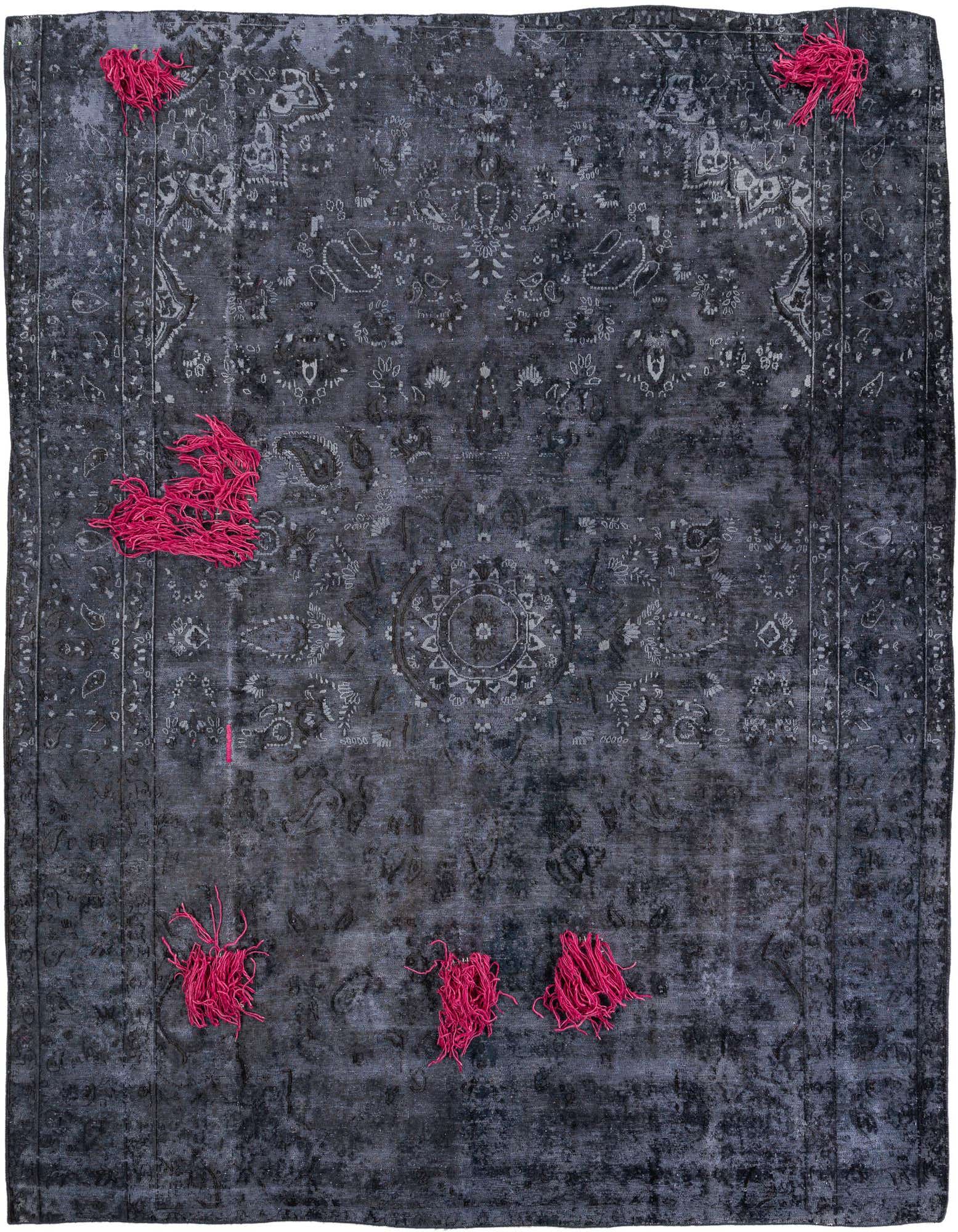 Primary image 9' 4 x 10' 10  Hand Knotted Ultra Vintage Persian Wool Rug