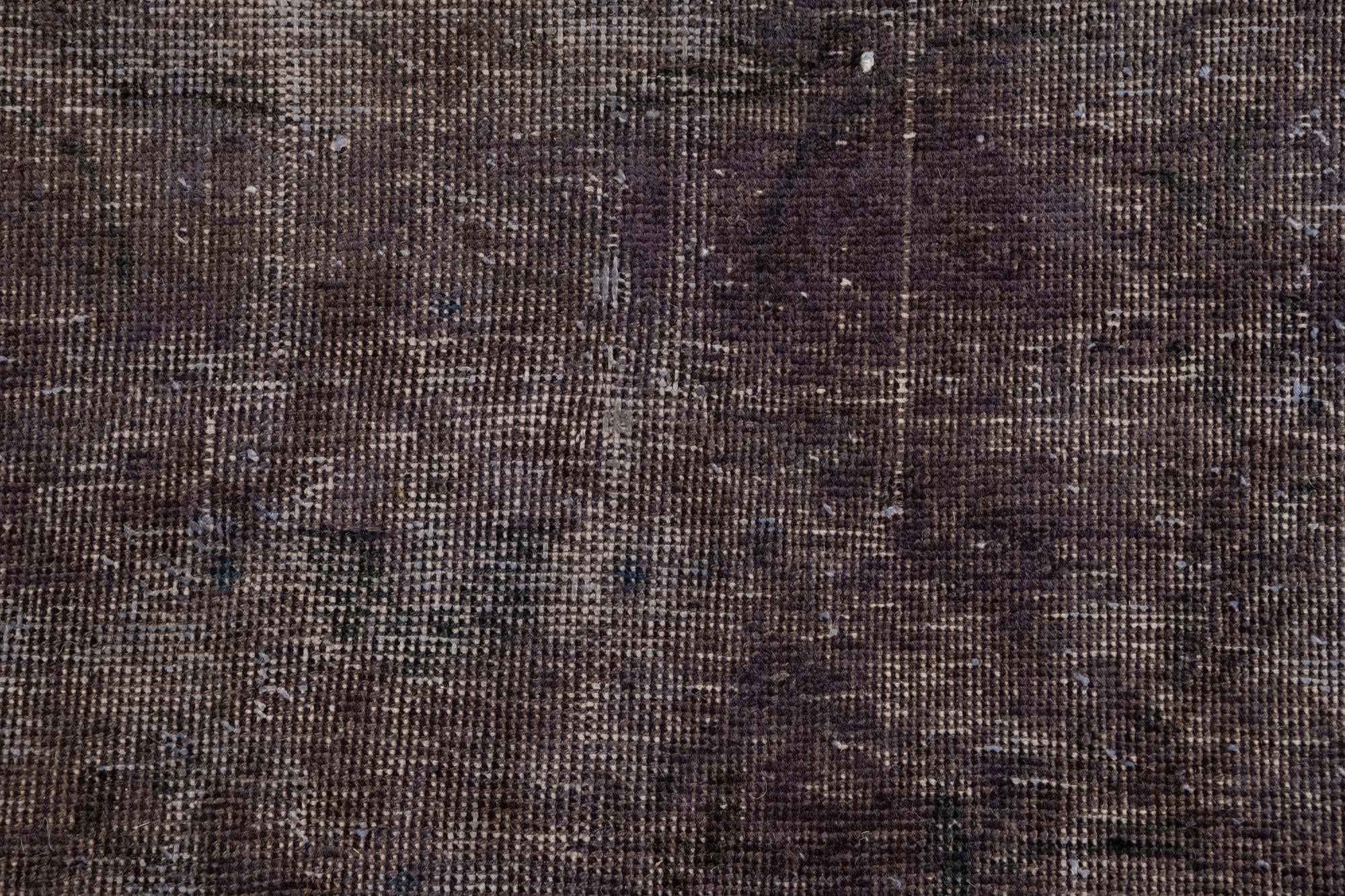 10' x 12' 9 Hand Knotted Ultra Vintage Persian Wool Rug