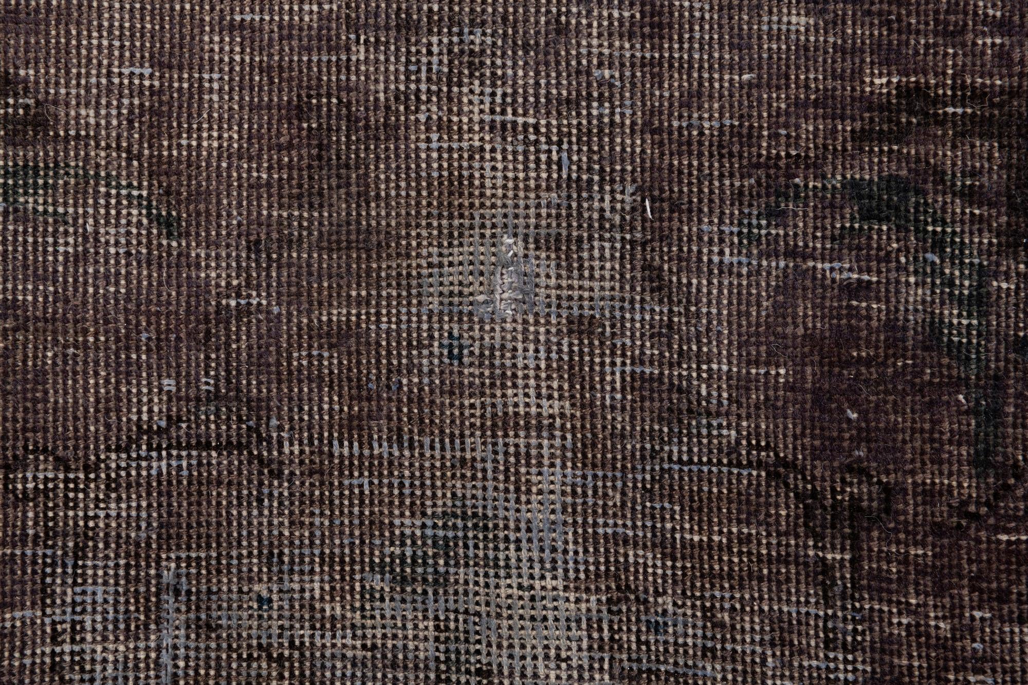 10' x 12' 9 Hand Knotted Ultra Vintage Persian Wool Rug