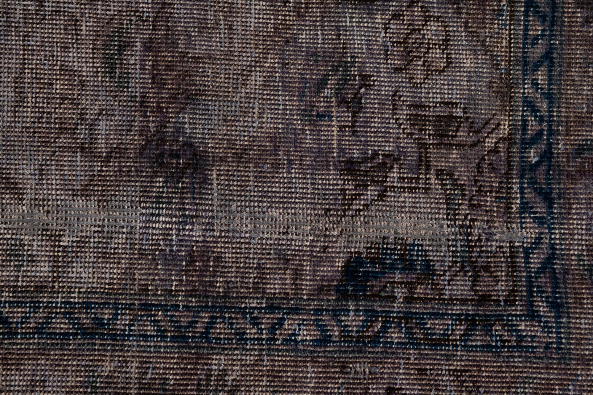 10' x 12' 9 Hand Knotted Ultra Vintage Persian Wool Rug