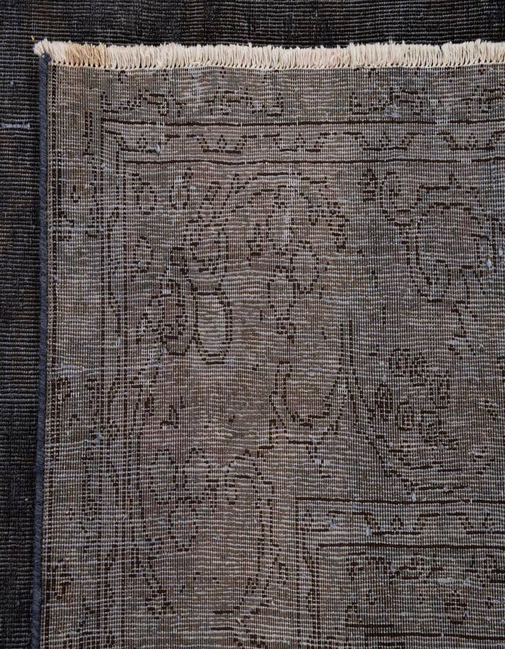 Detail image of 9' 6 x 12' 5  Hand Knotted Ultra Vintage Persian Wool Rug