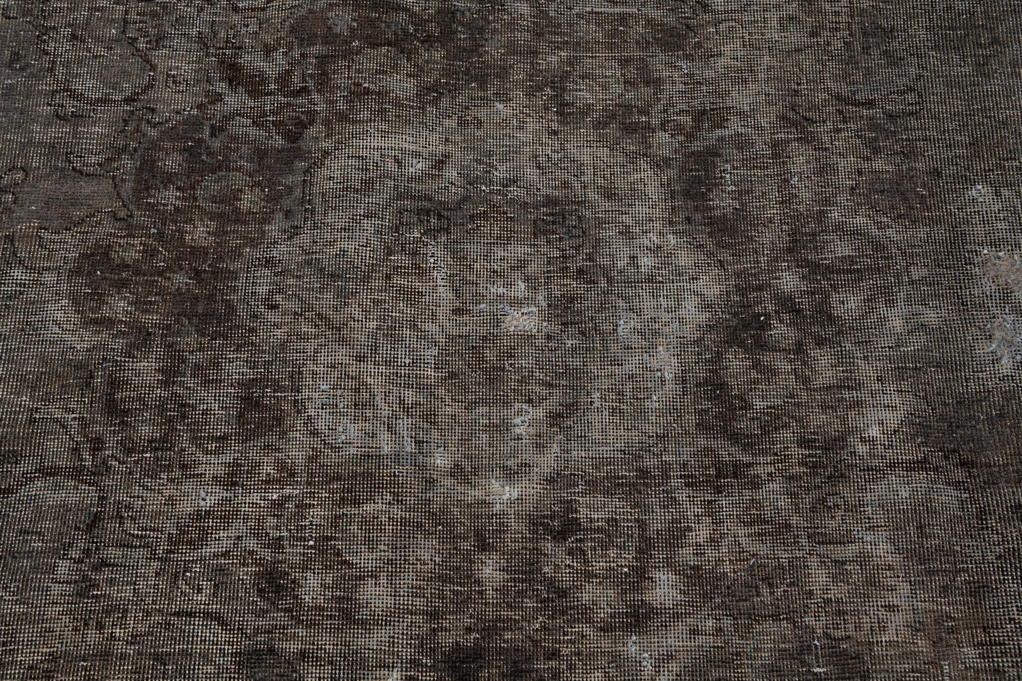 7' 10 x 10' 5 Hand Knotted Ultra Vintage Persian Wool Rug