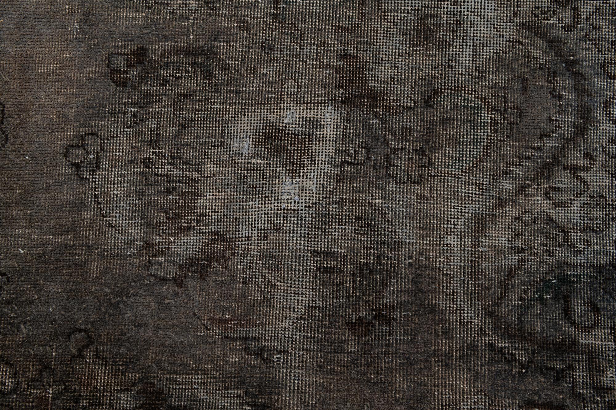 7' 10 x 10' 5 Hand Knotted Ultra Vintage Persian Wool Rug
