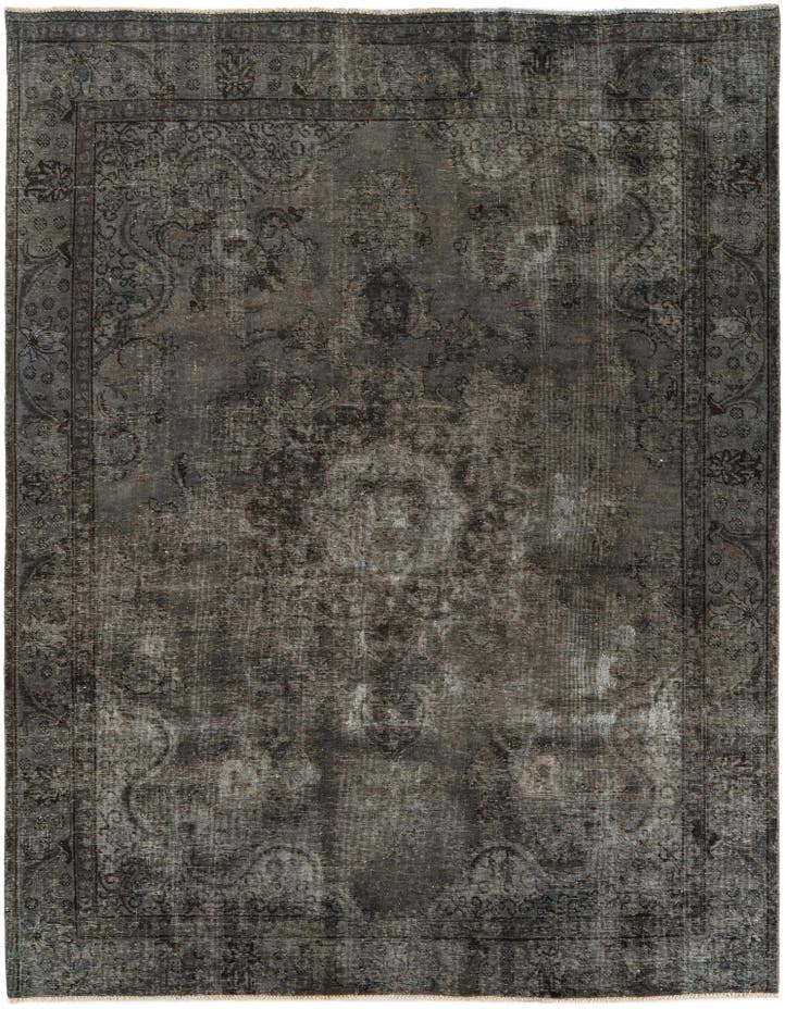  7' 10 x 10' 5  Hand Knotted Ultra Vintage Persian W...