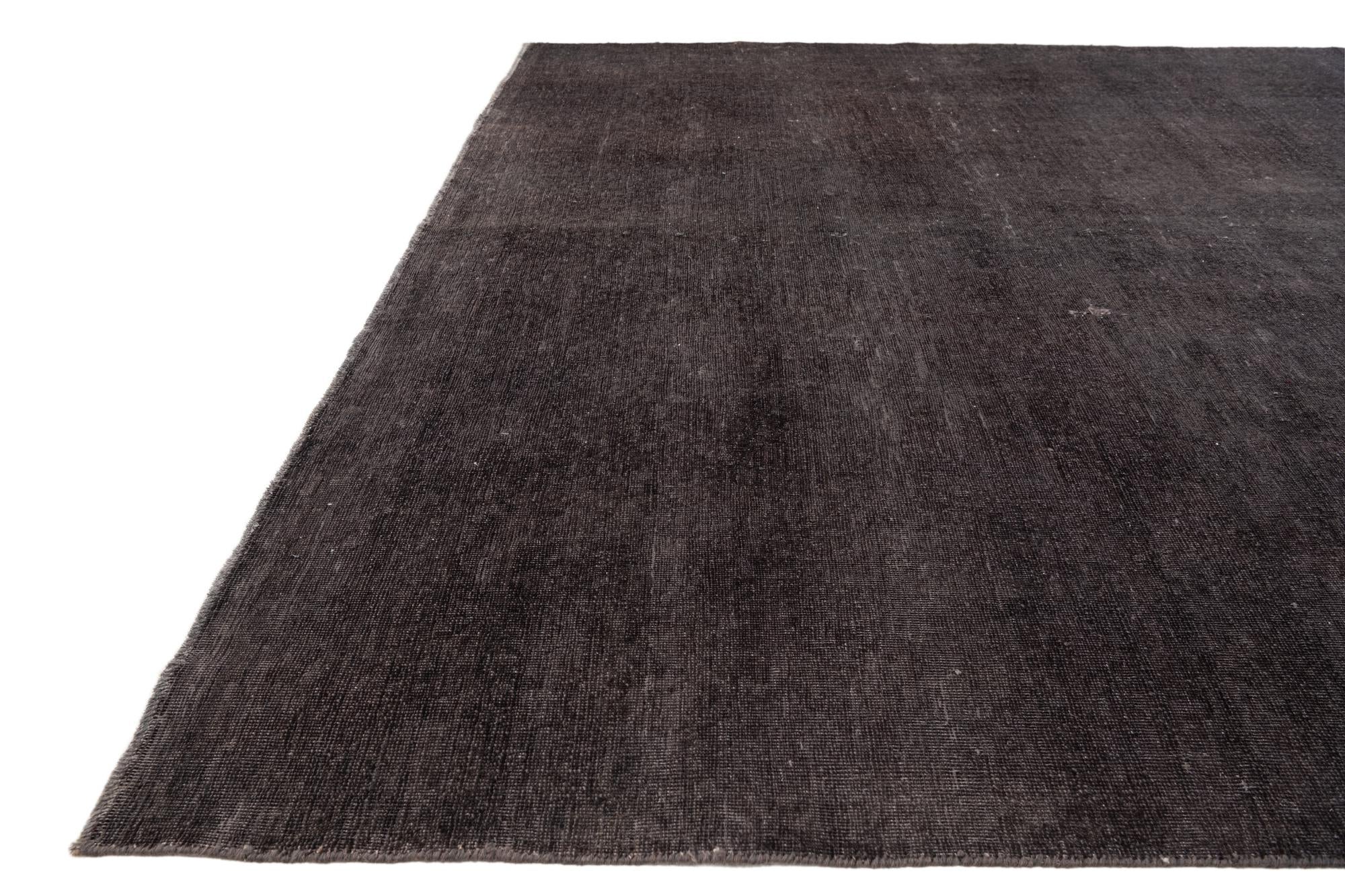 7' 9 x 10' 5 Hand Knotted Ultra Vintage Persian Wool Rug