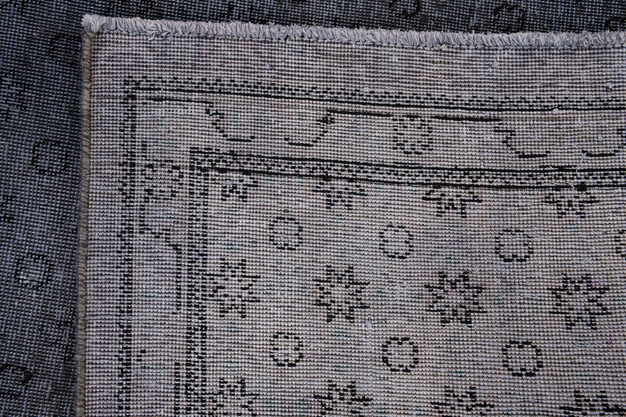 6' 7 x 9' 5 Hand Knotted Ultra Vintage Persian Wool Rug