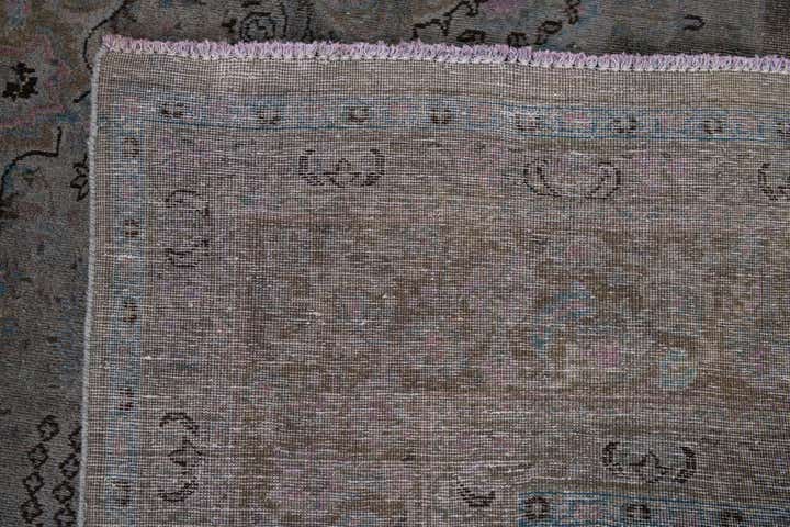 9' 6 x 12' 8 Hand Knotted Ultra Vintage Persian Wool Rug