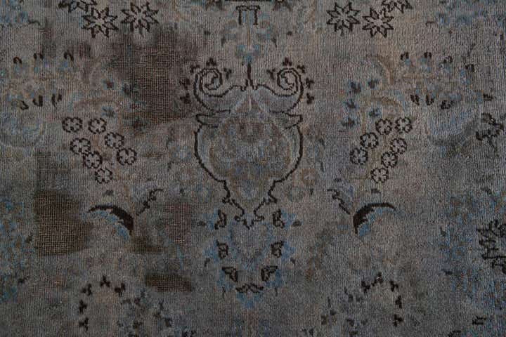 9' 6 x 12' 8 Hand Knotted Ultra Vintage Persian Wool Rug