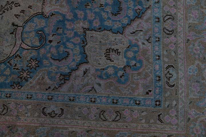 9' 6 x 12' 8 Hand Knotted Ultra Vintage Persian Wool Rug