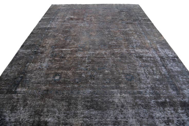 Detail image of 8' 9 x 10' 2 Hand Knotted Ultra Vintage Persian Wool Rug