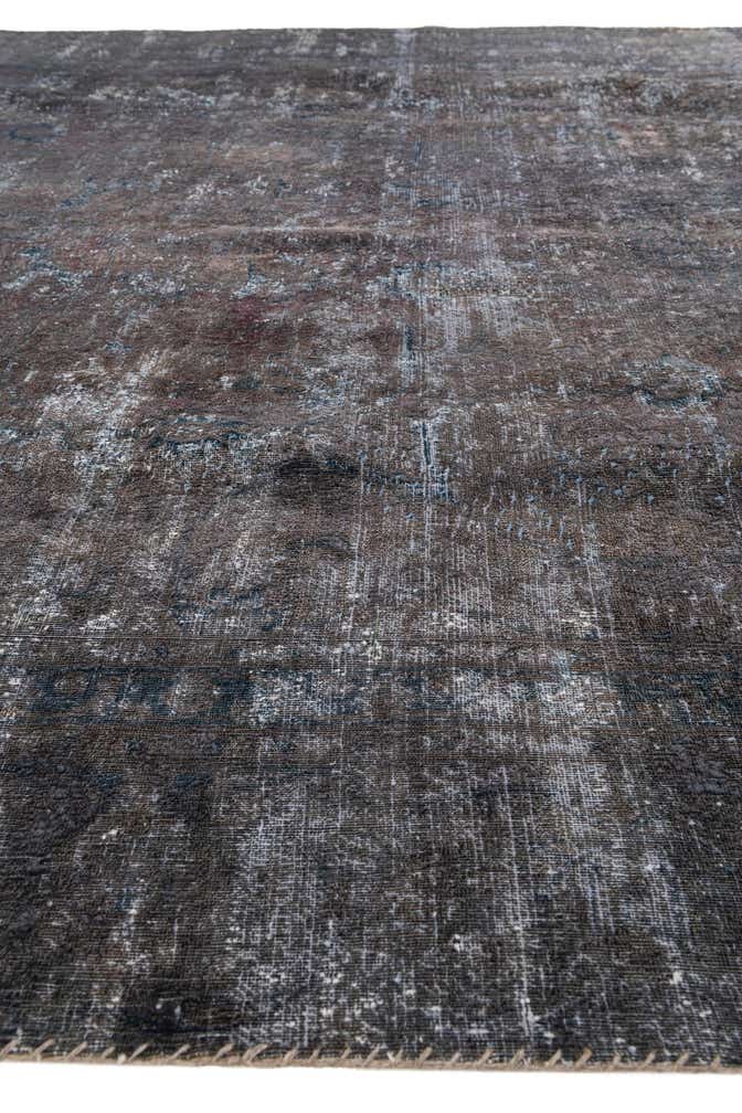 8' 9 x 10' 2 Hand Knotted Ultra Vintage Persian Wool Rug