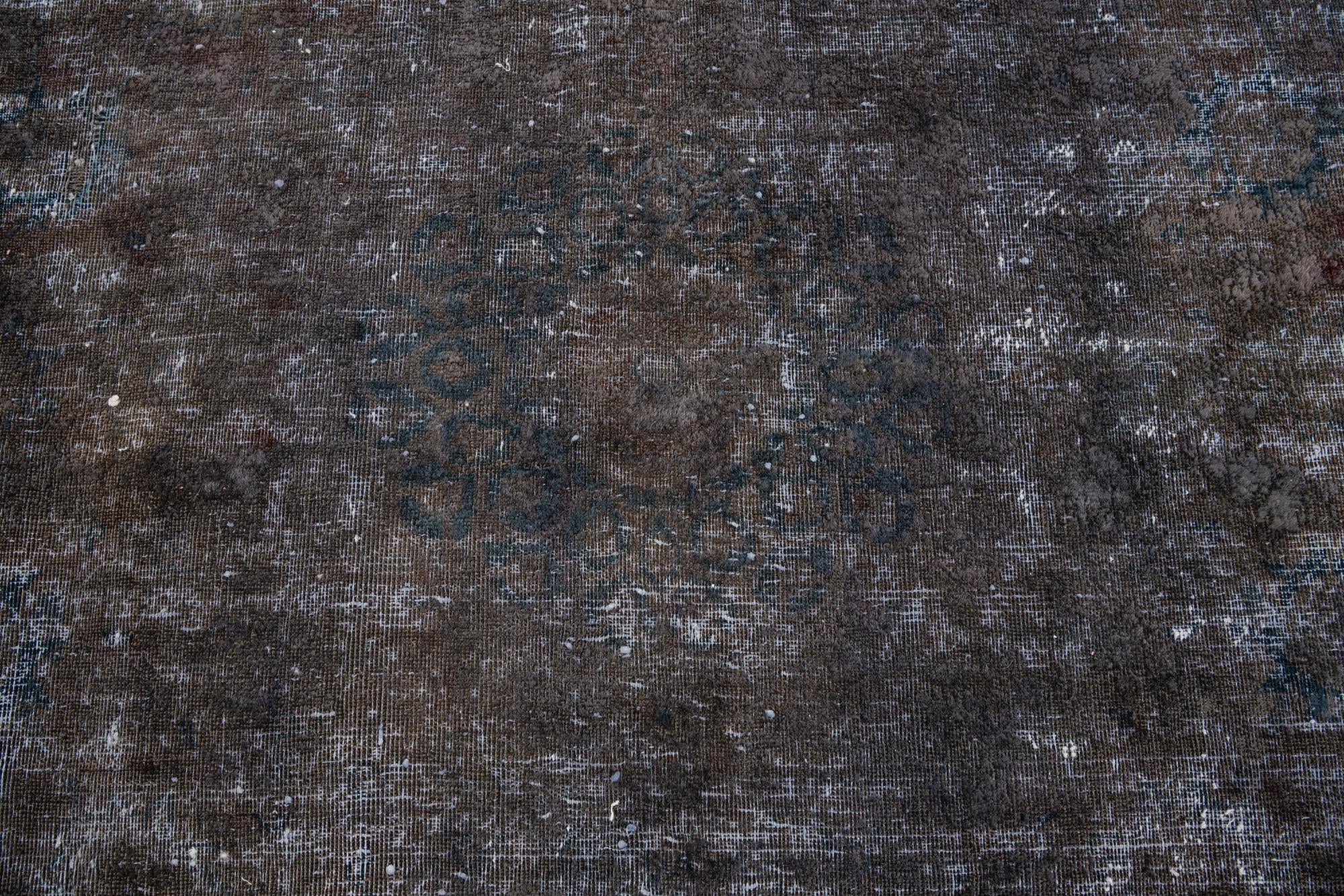 8' 9 x 10' 2 Hand Knotted Ultra Vintage Persian Wool Rug