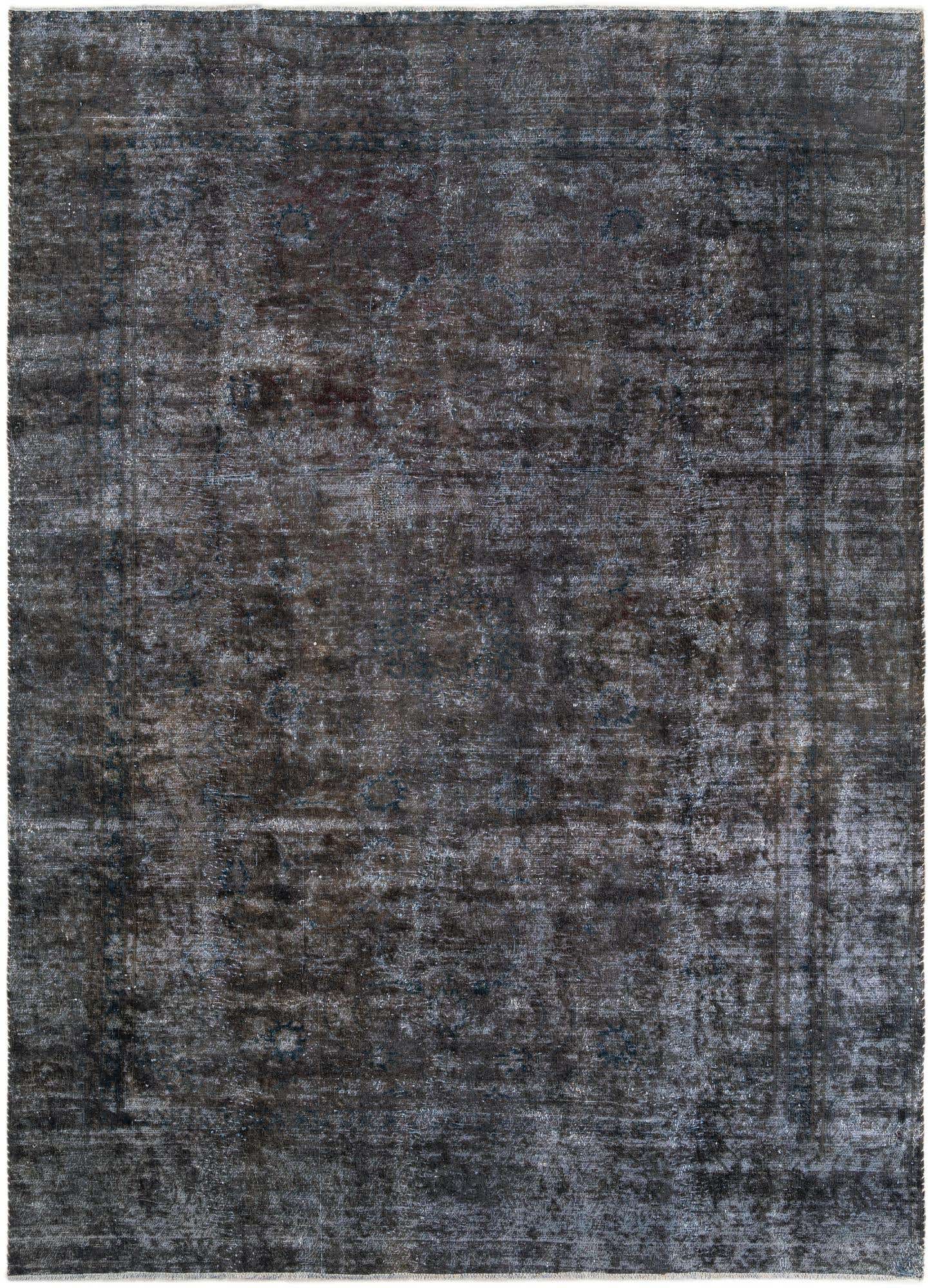 8' 9 x 10' 2 Hand Knotted Ultra Vintage Persian Wool Rug