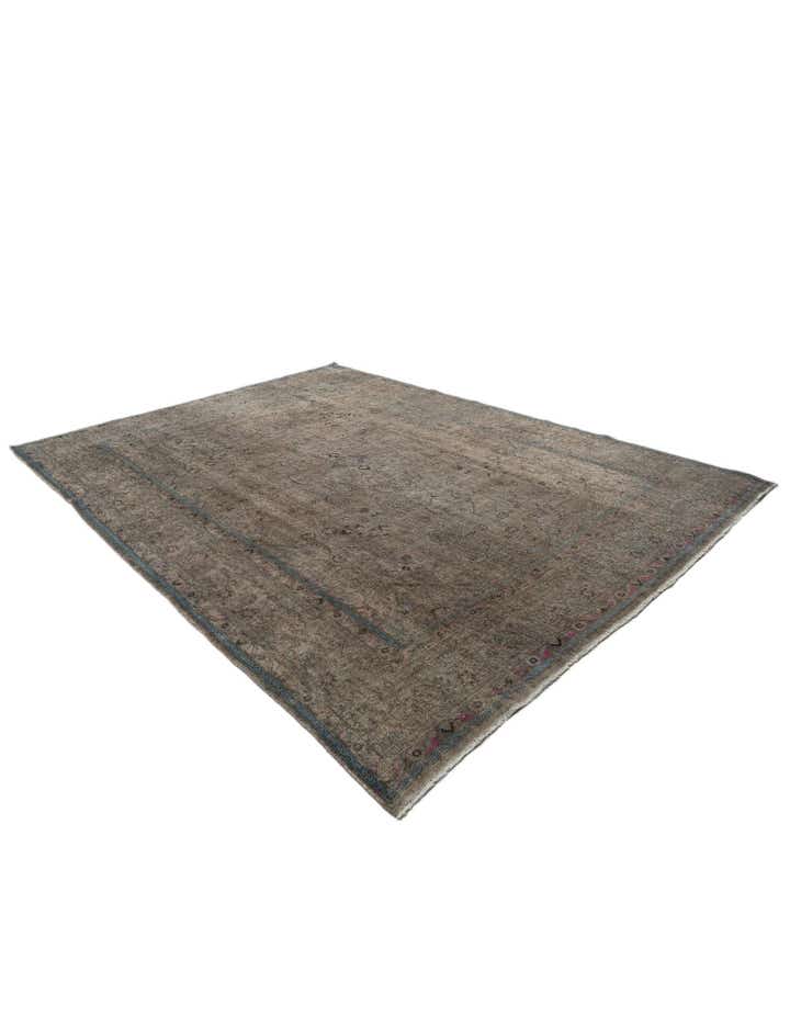 9' 6 x 12' 8 Hand Knotted Ultra Vintage Persian Wool Rug